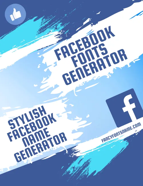 Facebook Fonts Changer - Stylish Facebook Name Generator ðŸ’šðŸ’¢ðŸŽ‰
